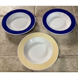 3 ~ Furio 8.75” Soup Bowls - Made In Italy